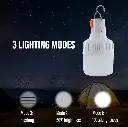 Lampara LED Recargable y Graduable para Camping