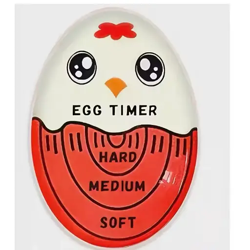 [HuevRoj] Temporizador para huevos duros color rojo